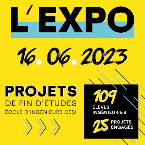 L’EXPO | 2e édition : présentation des projets de fin d’études des élèves ingénieurs